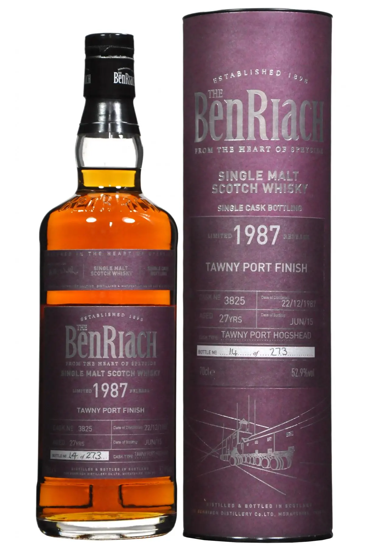Benriach 1987-2015 | 27 Year Old | Single Cask 3825 | Batch 12 1