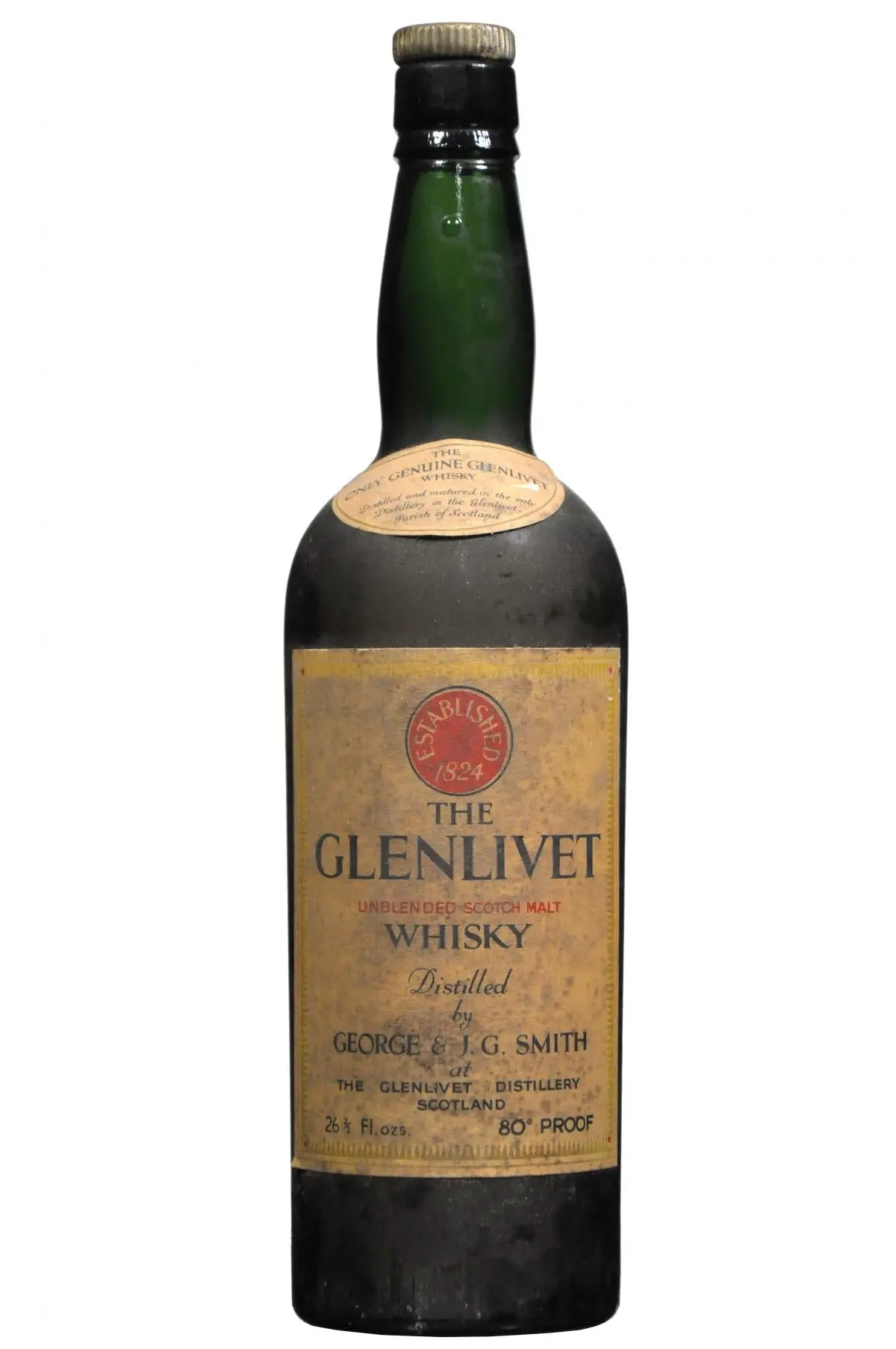 Glenlivet Unblended 1950S 1