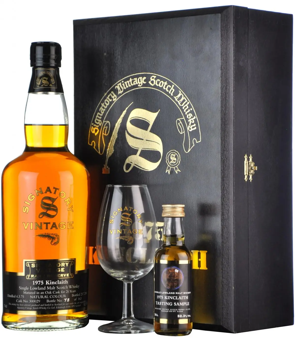 Kinclaith 1975-2001 | 26 Year Old Signatory Vintage Cask 300029 1