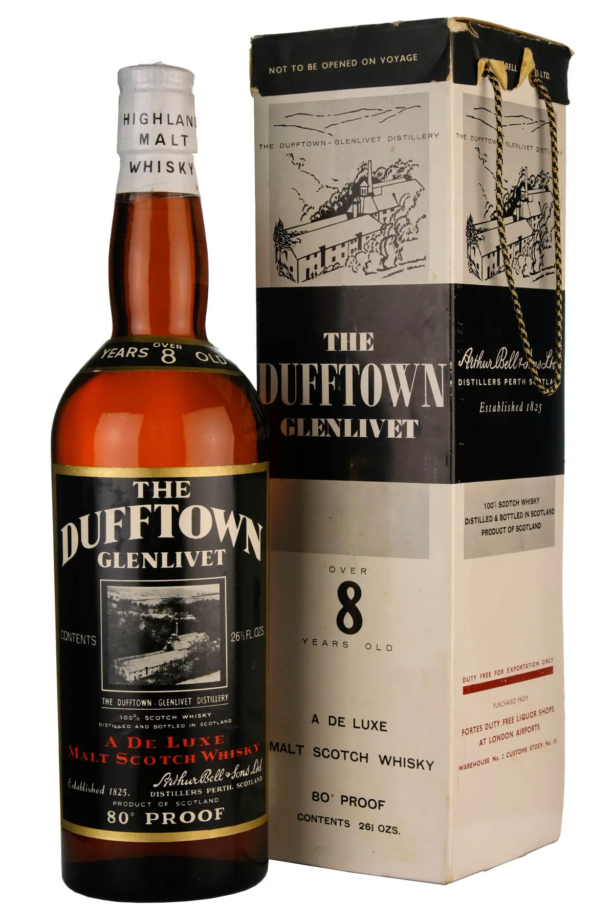 Dufftown-Glenlivet 8 Year Old 1960S 1