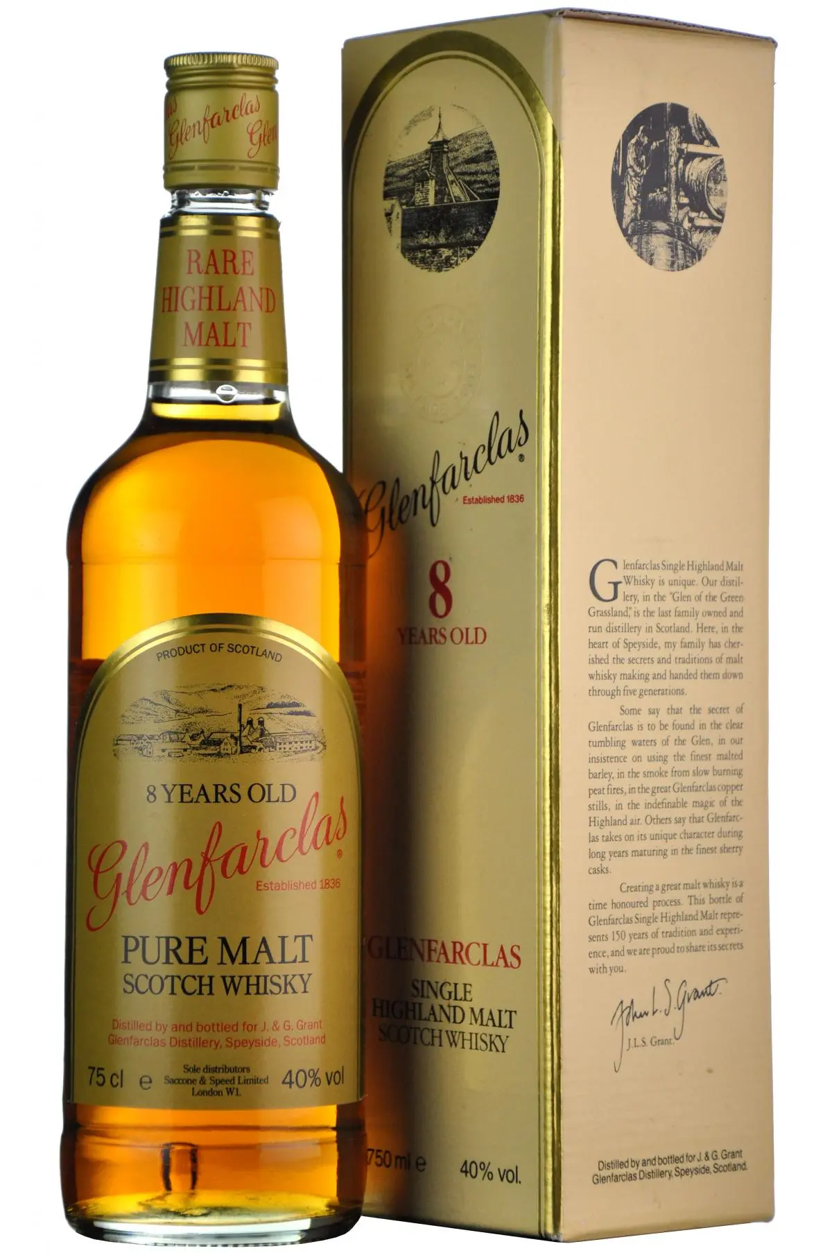 Glenfarclas 8 Year Old 1980S 1