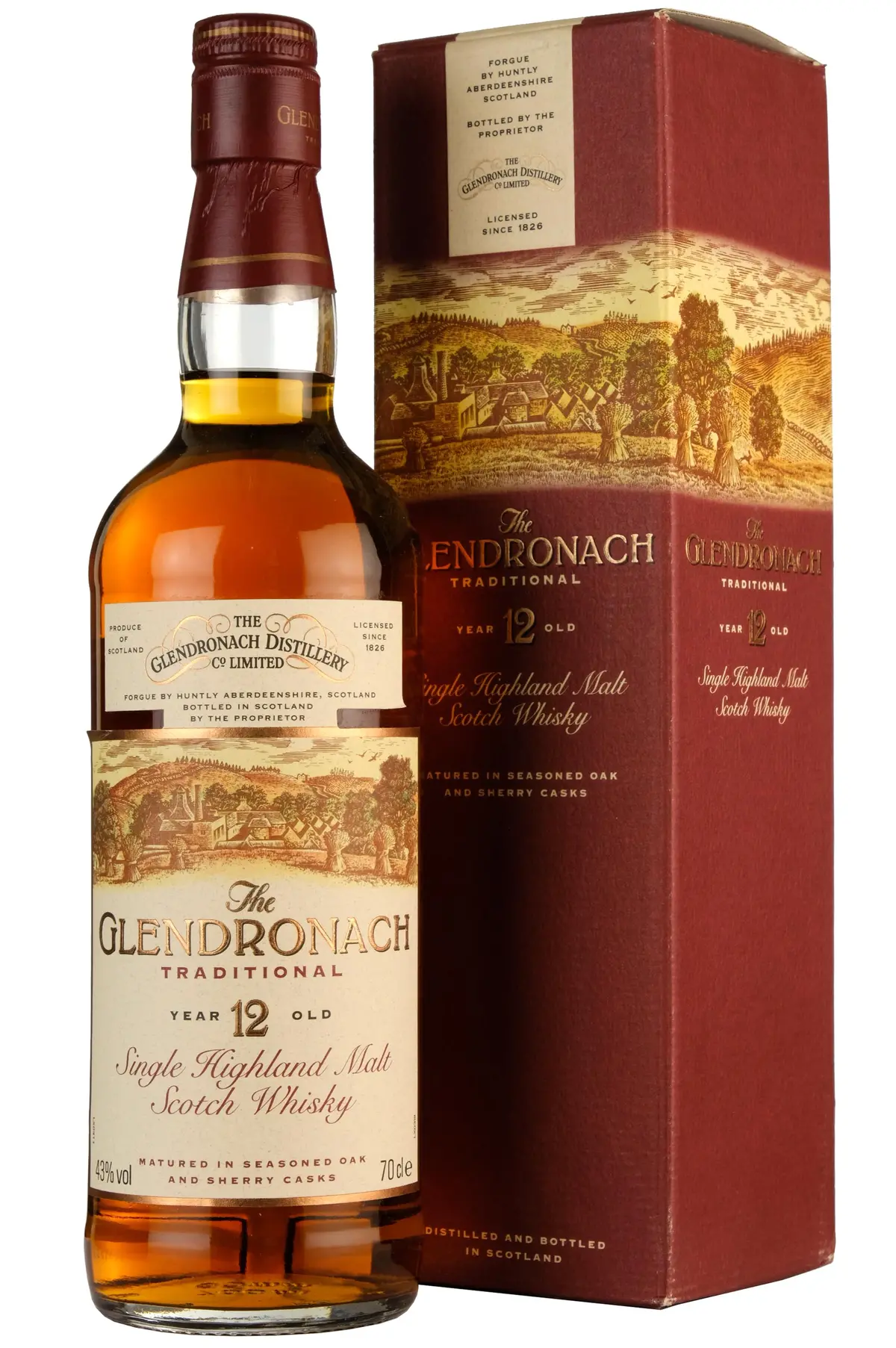 Glendronach 12 Year Old Traditional 1990S 1
