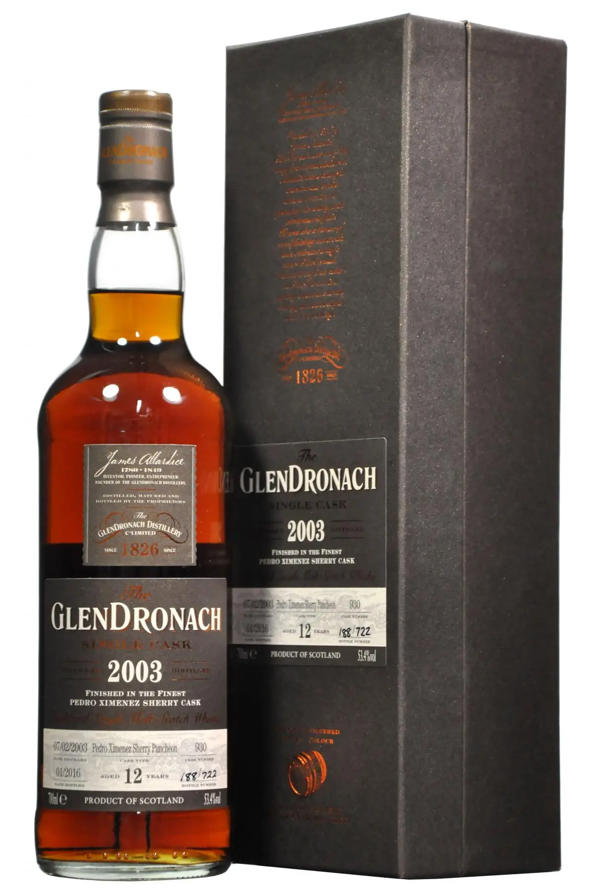 Glendronach 2003-2016 | 12 Year Old | Single Cask 930 | Batch 13 1