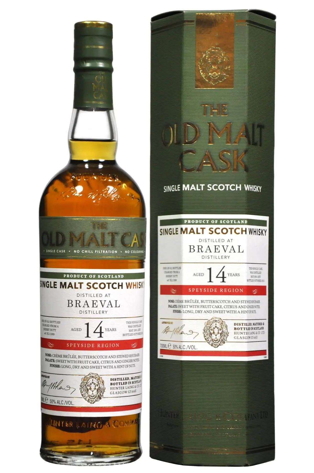 Braeval 2001-2015 | 14 Year Old | Old Malt Cask 11999 1