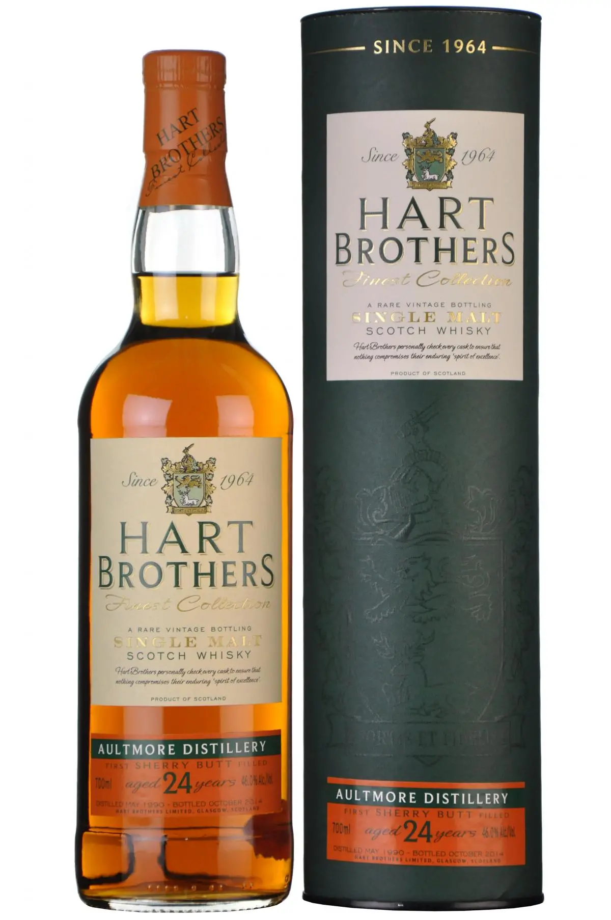Aultmore 1990-2014 | 24 Year Old | Hart Brothers 1