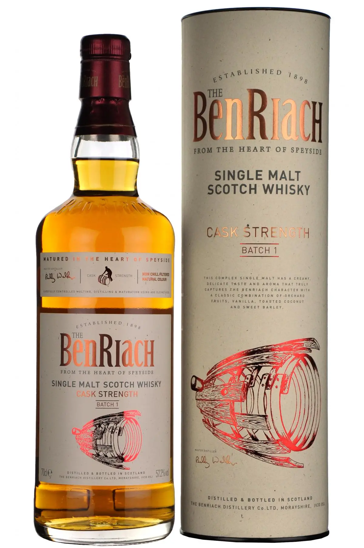 Benriach Cask Strength Batch 1 1