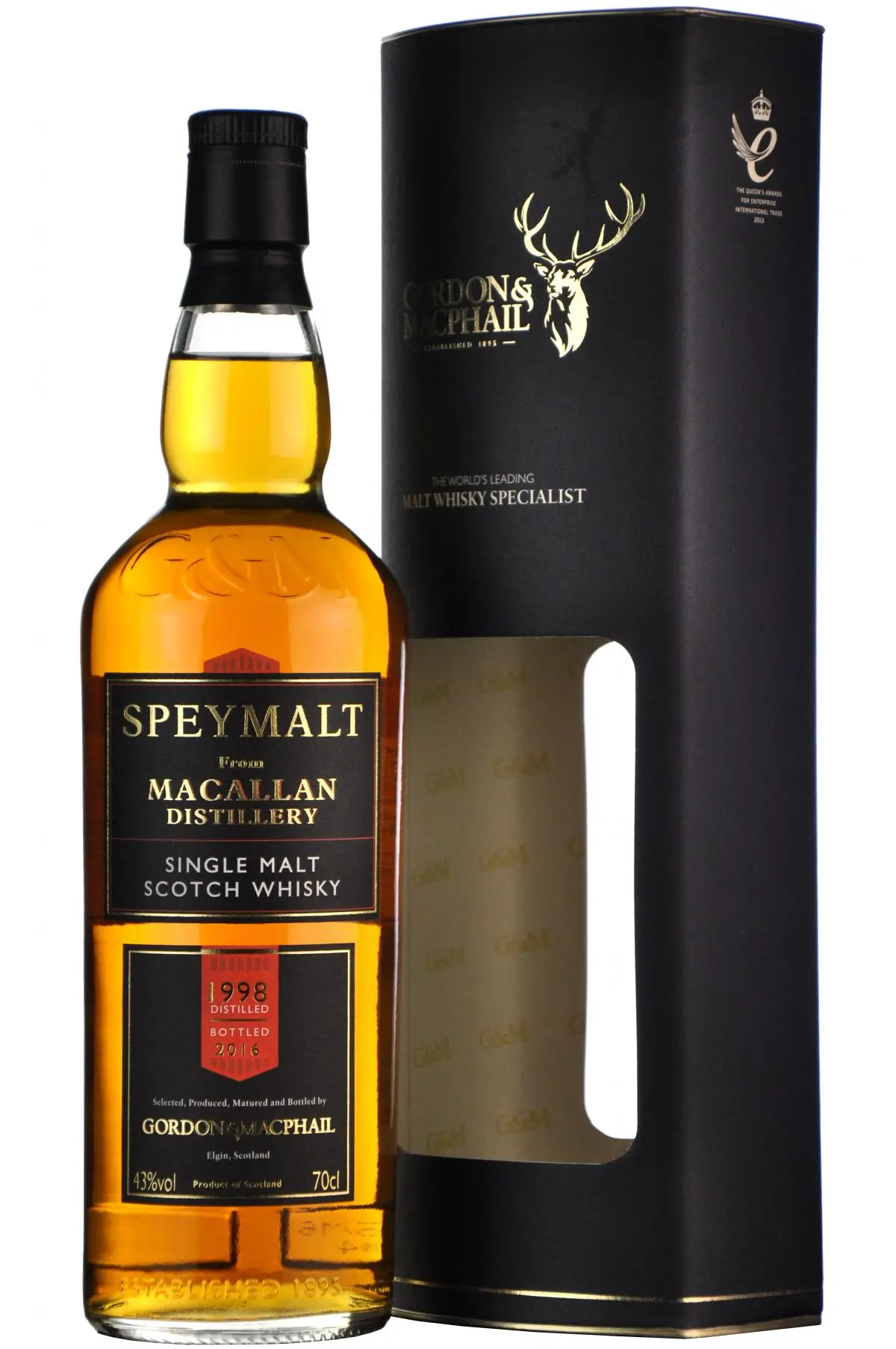 Macallan 1998-2016 Gordon & Macphail Speymalt 1