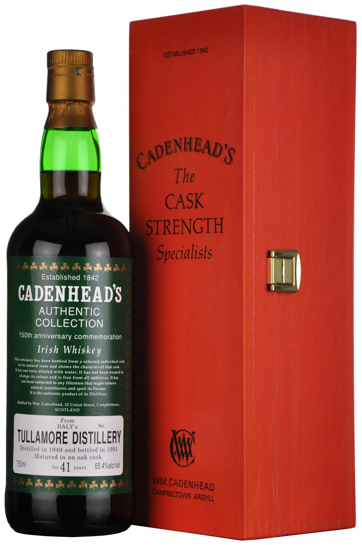 Tullamore 1949-1991 | 41 Year Old | Cadenhead's Authentic Collection 1