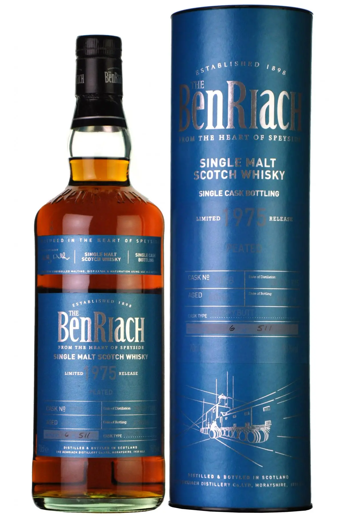 Benriach 1975-2016 | 40 Year Old Single Cask 7028 Batch 13 1