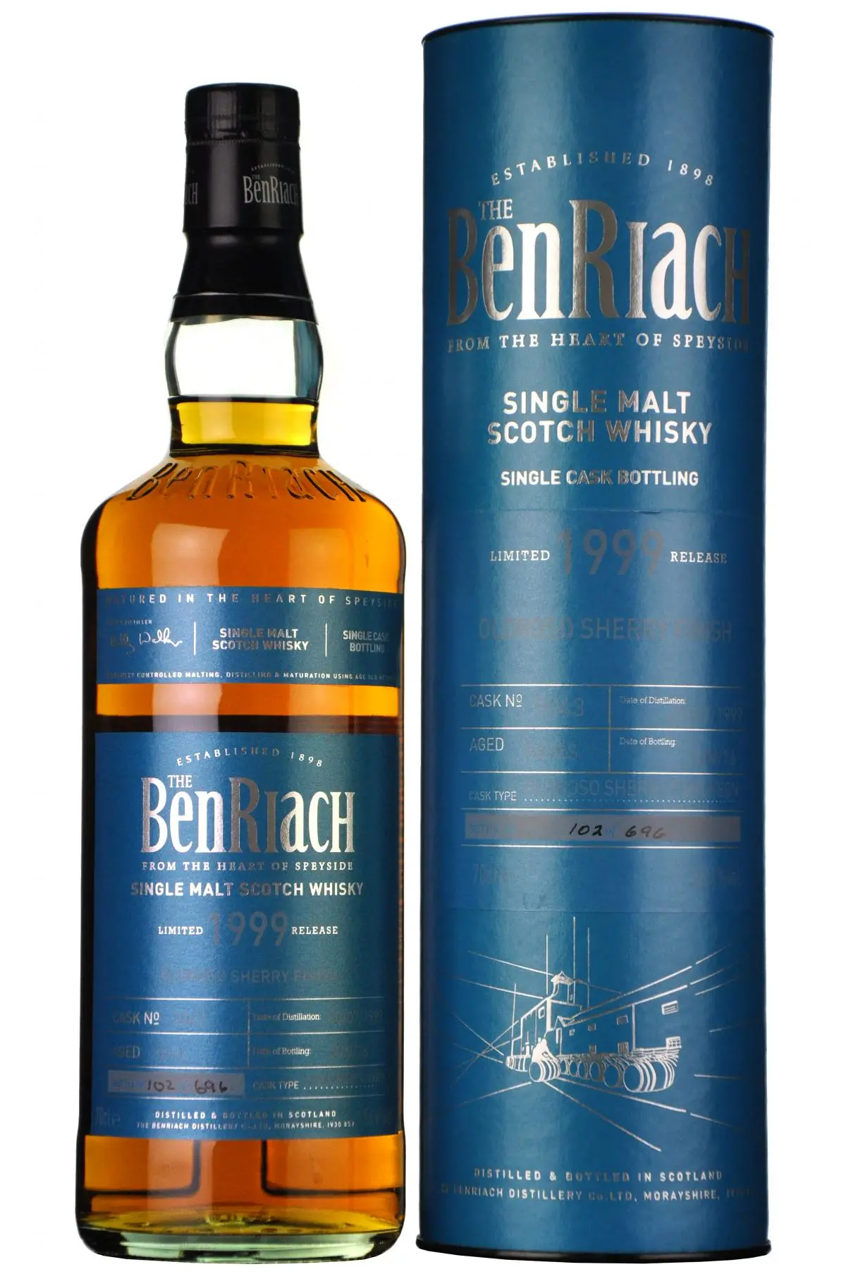 Benriach 1999-2016 | 16 Year Old Single Cask 5043 Batch 13 1