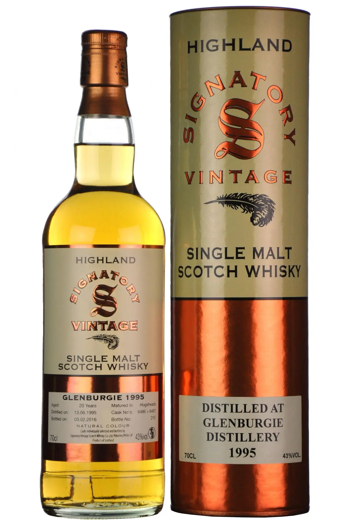 Glenburgie 1995-2016 | 20 Year Old | Signatory Vintage 1