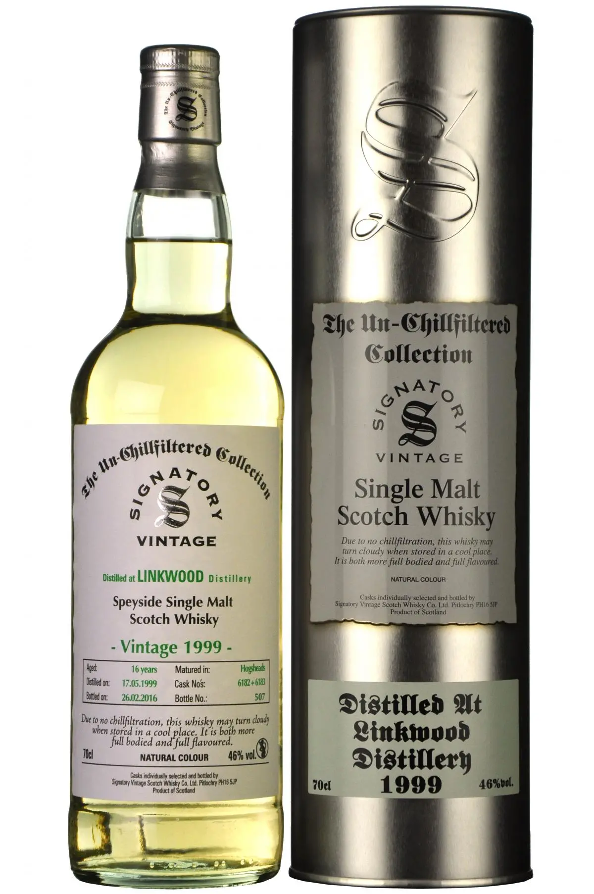 Linkwood 1999-2016 | 16 Year Old | Signatory Vintage 1