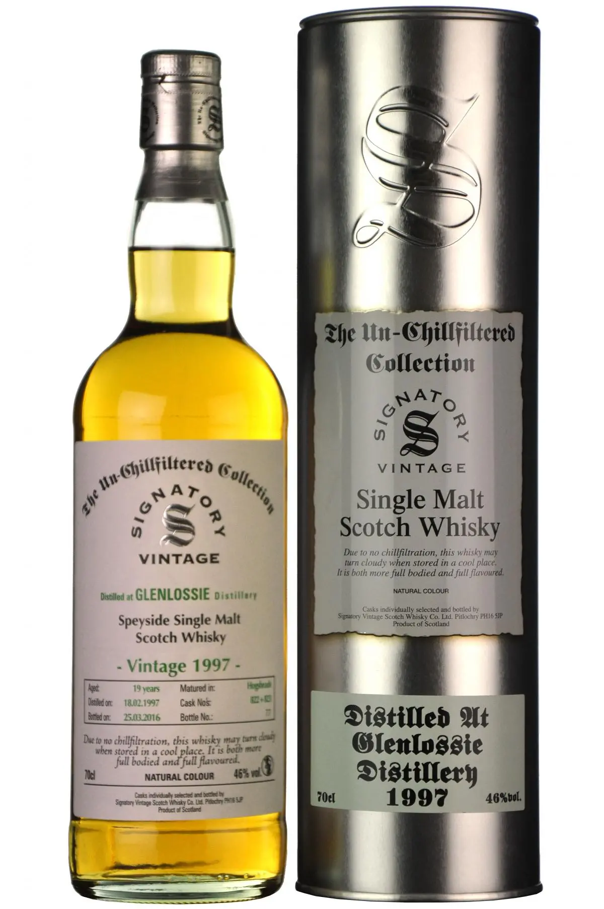 Glenlossie 1997-2016 | 19 Year Old | Signatory Vintage 1