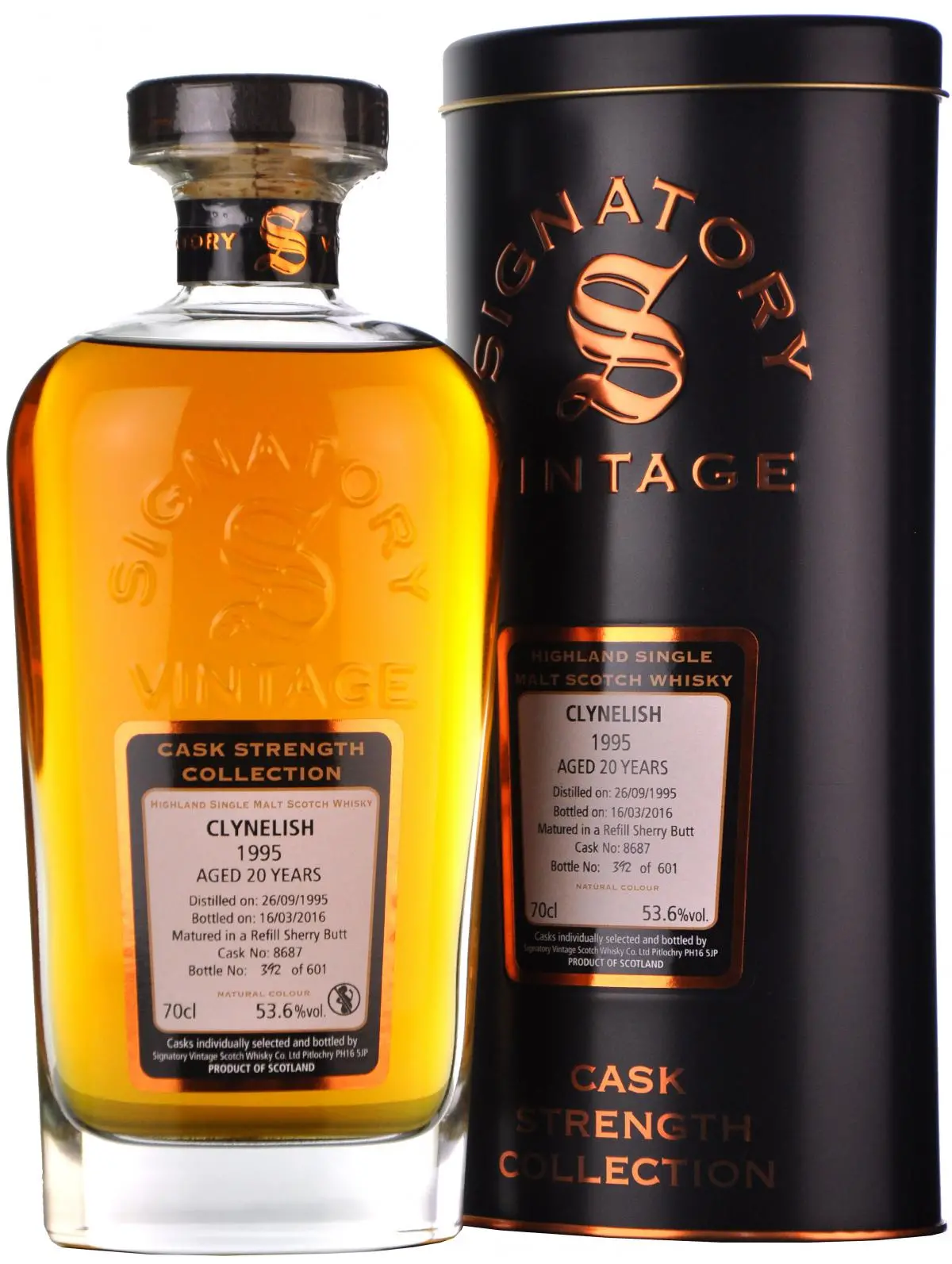 Clynelish 1995-2016 | 20 Year Old | Signatory Vintage 1