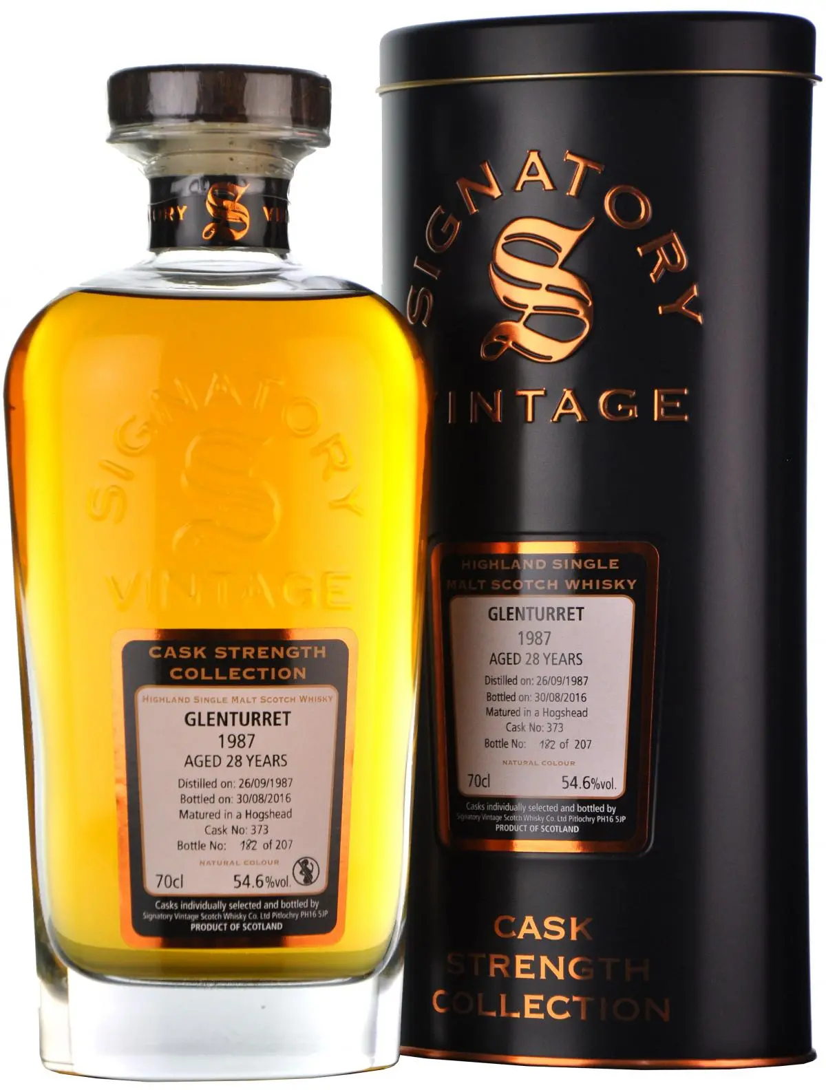 Glenturret 1987-2016 | 28 Year Old | Signatory Vintage 1
