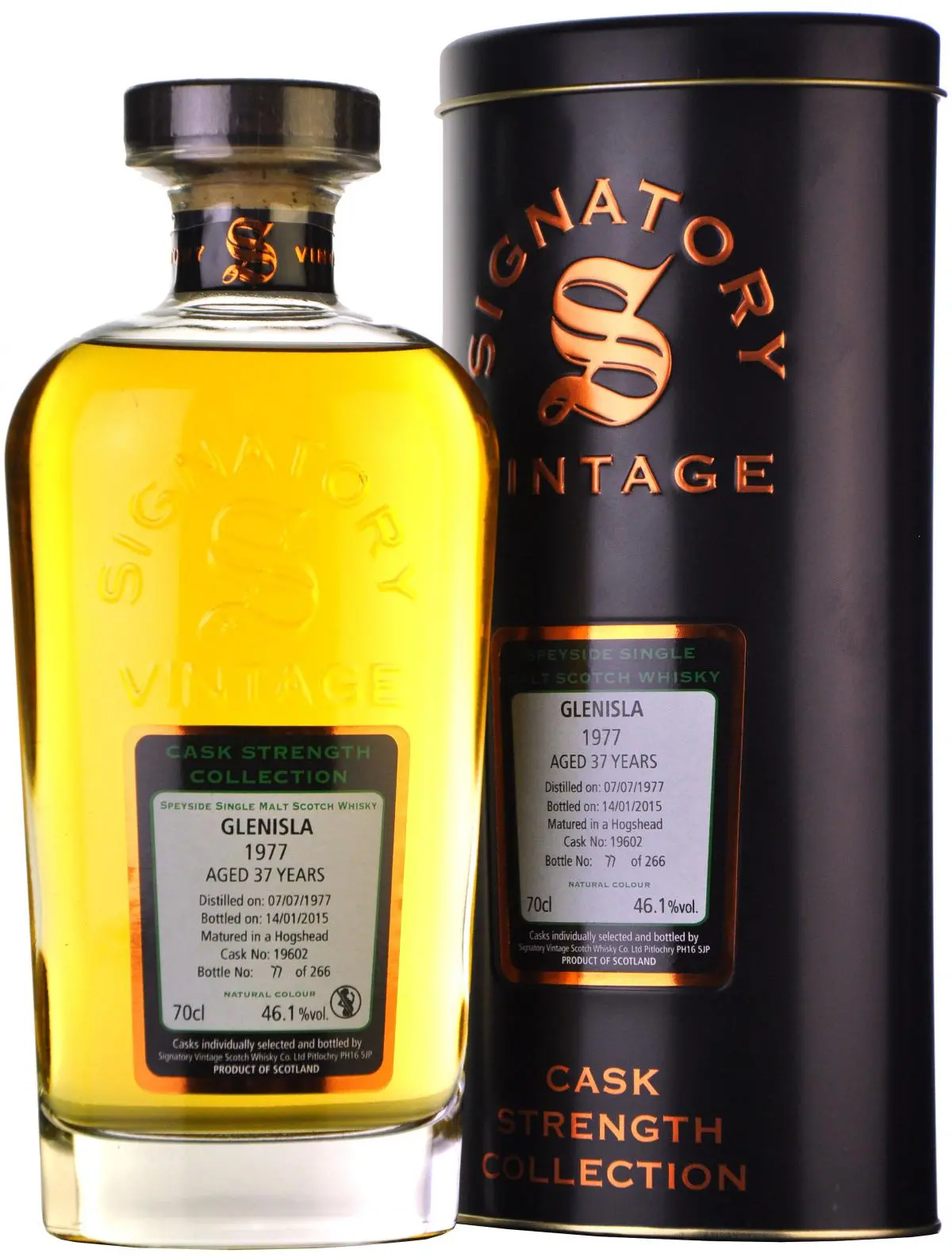 Glenisla 1977-2015 | 37 Year Old | Signatory Vintage 1