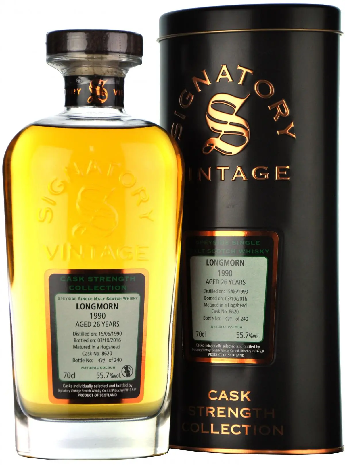 Longmorn 1990-2016 | 26 Year Old | Signatory Vintage 1