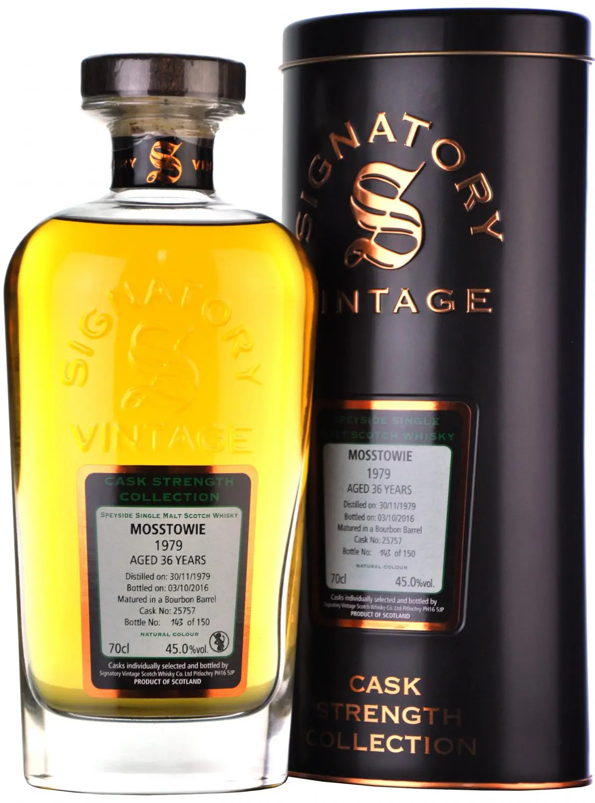 Mosstowie 1979-2016 | 36 Year Old Signatory Vintage Cask 25757 1