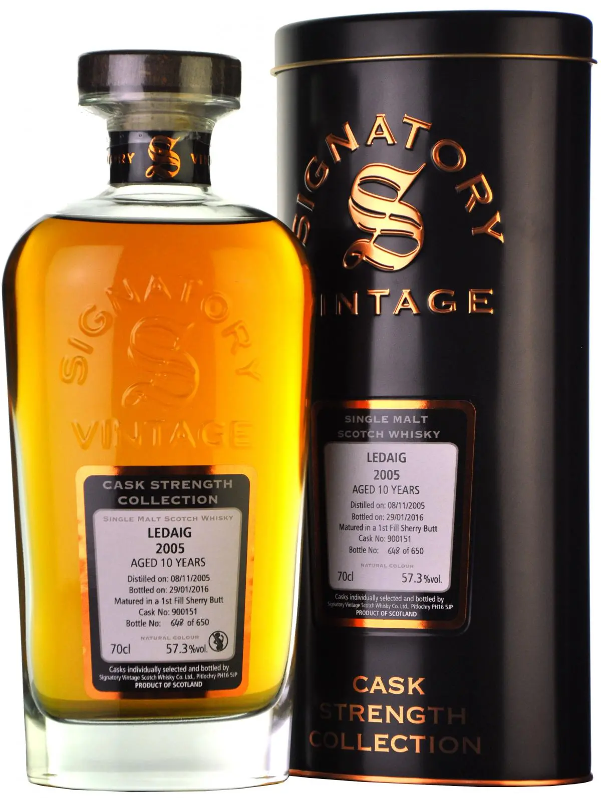 Ledaig 2005-2016 | 10 Year Old | Signatory Vintage 1
