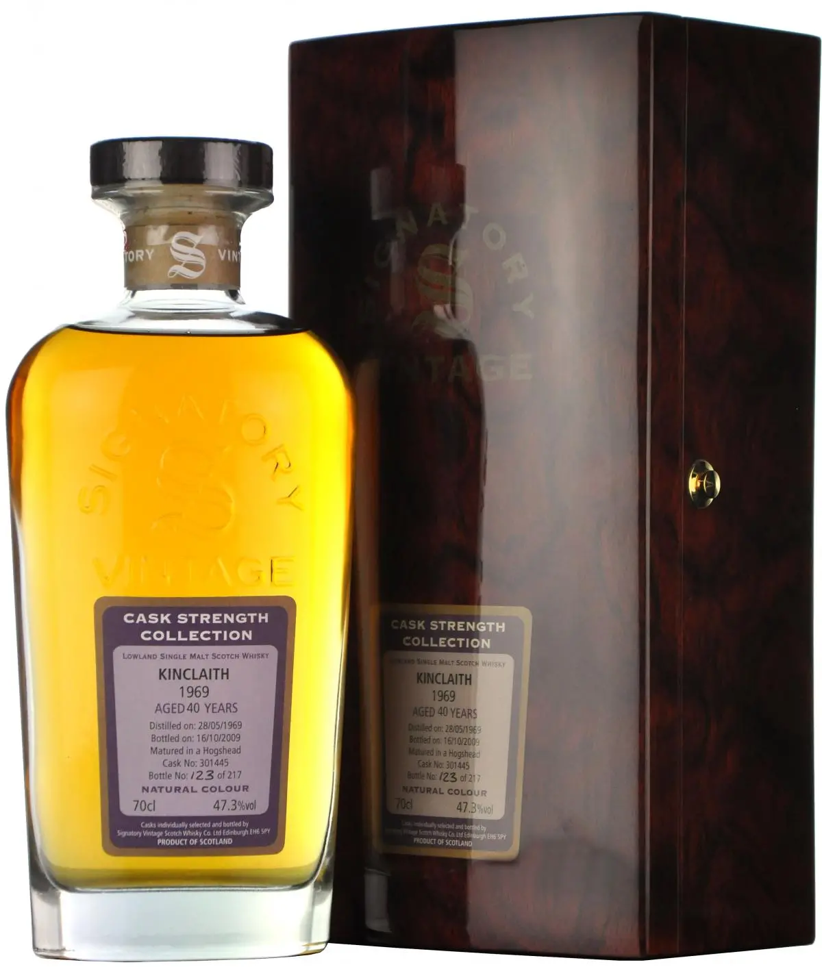 Kinclaith 1969-2009 | 40 Year Old | Signatory Vintage 1