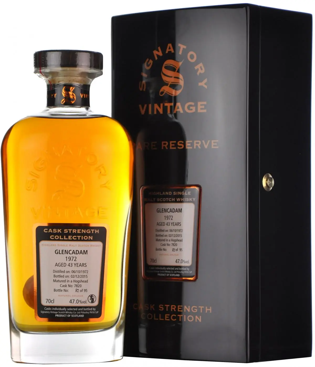 Glencadam 1972-2015 | 43 Year Old | Signatory Vintage 1