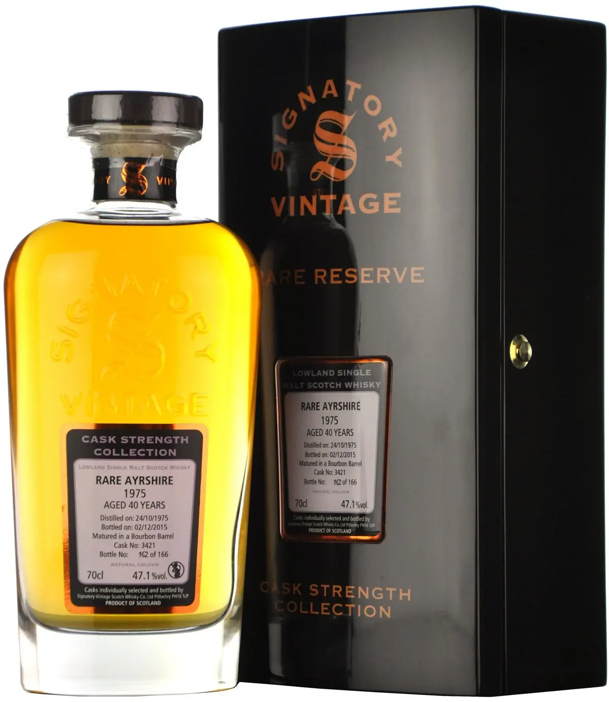 Rare Ayrshire (Ladyburn) 1975-2015 | 40 Year Old | Signatory Vintage 1
