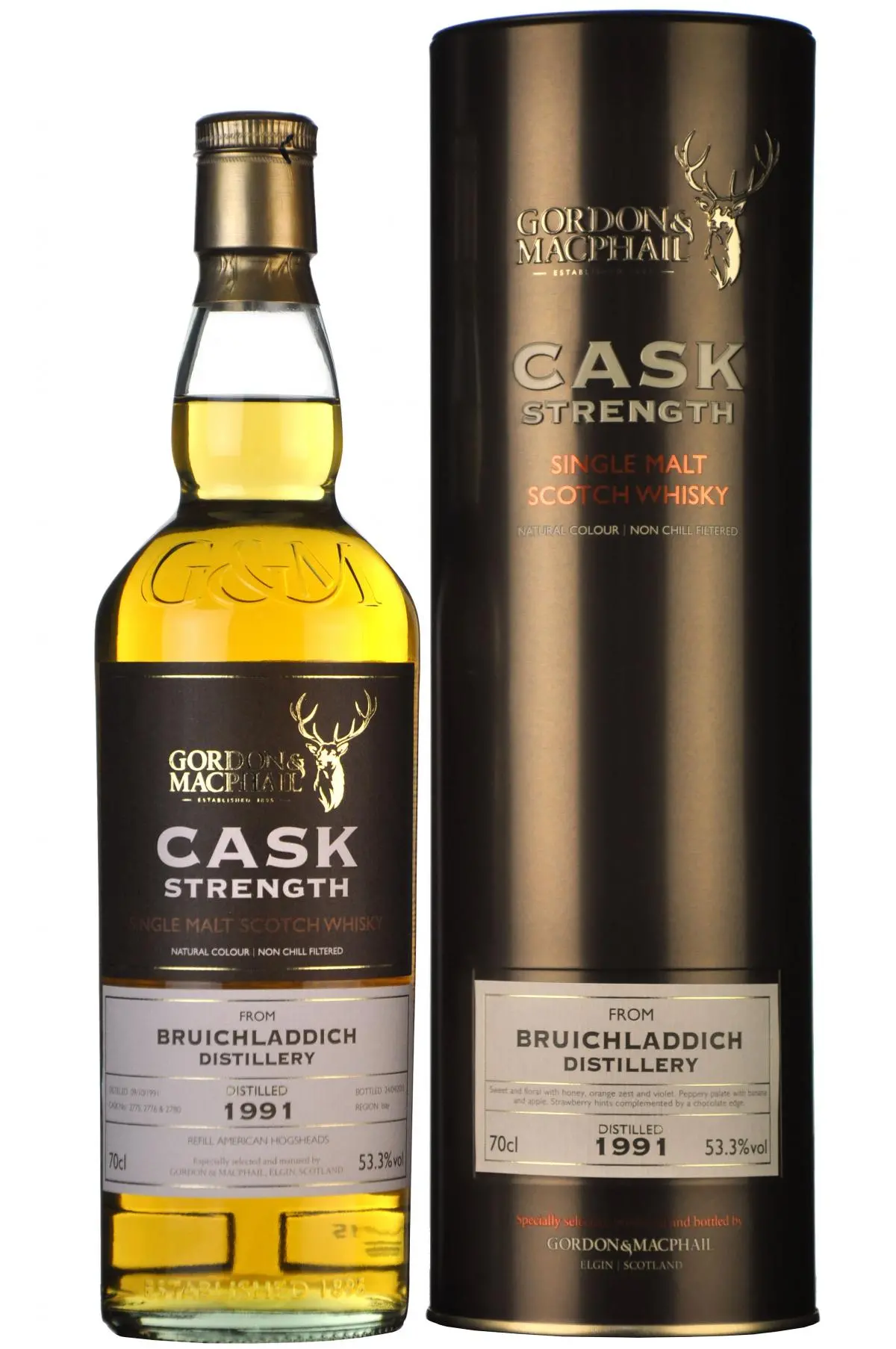 Bruichladdich 1991-2015 Cask Strength 1