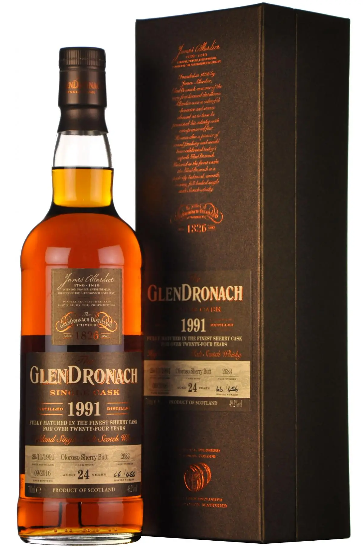 Glendronach 1991-2016 | 24 Year Old | Single Cask 2683 | Batch 14 1