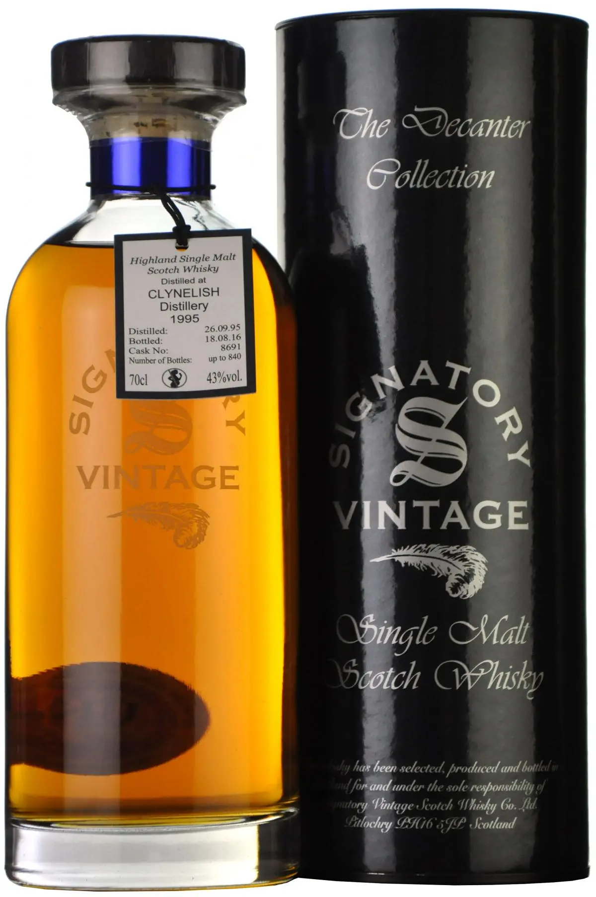 Clynelish 1995-2016 | Signatory Vintage Decanter 1