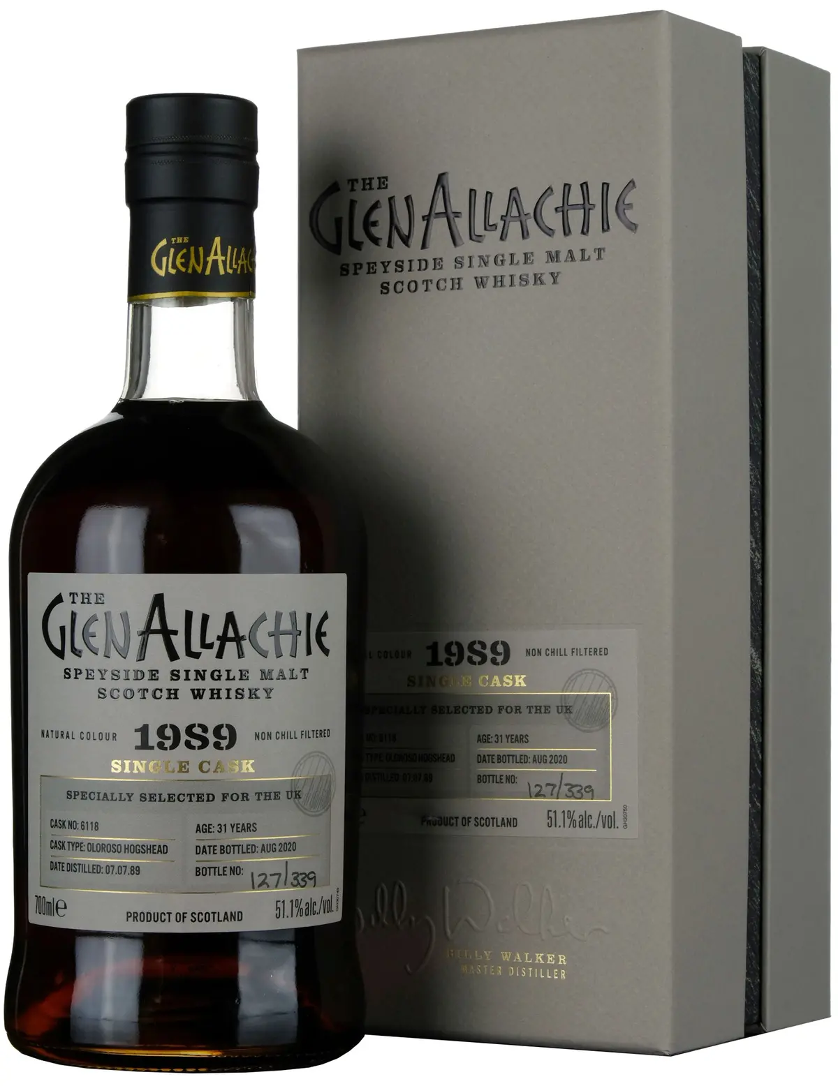 Glenallachie 1989-2020 | 31 Year Old Single Cask 6118 Uk Exclusive 1