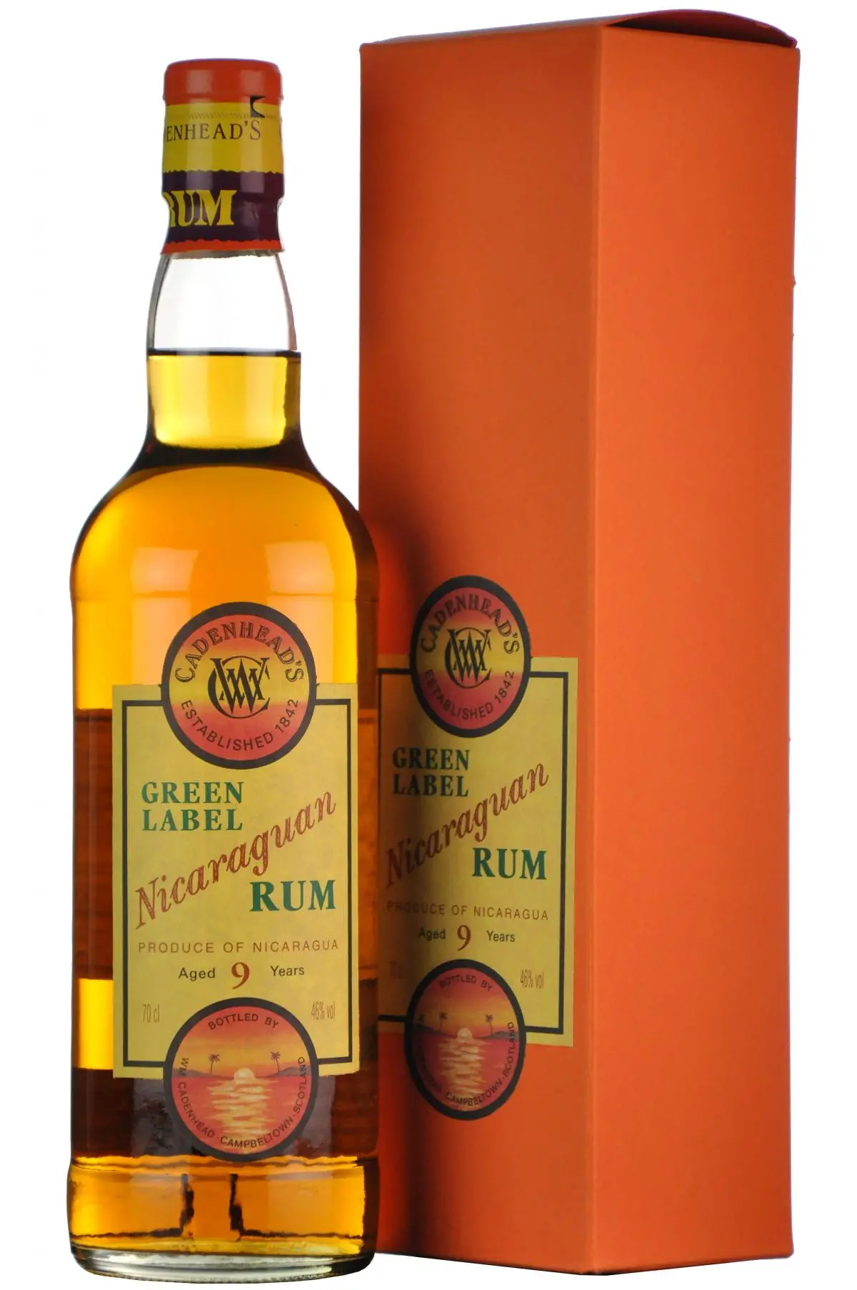 Cadenhead's Green Label Nicaraguan Rum 1