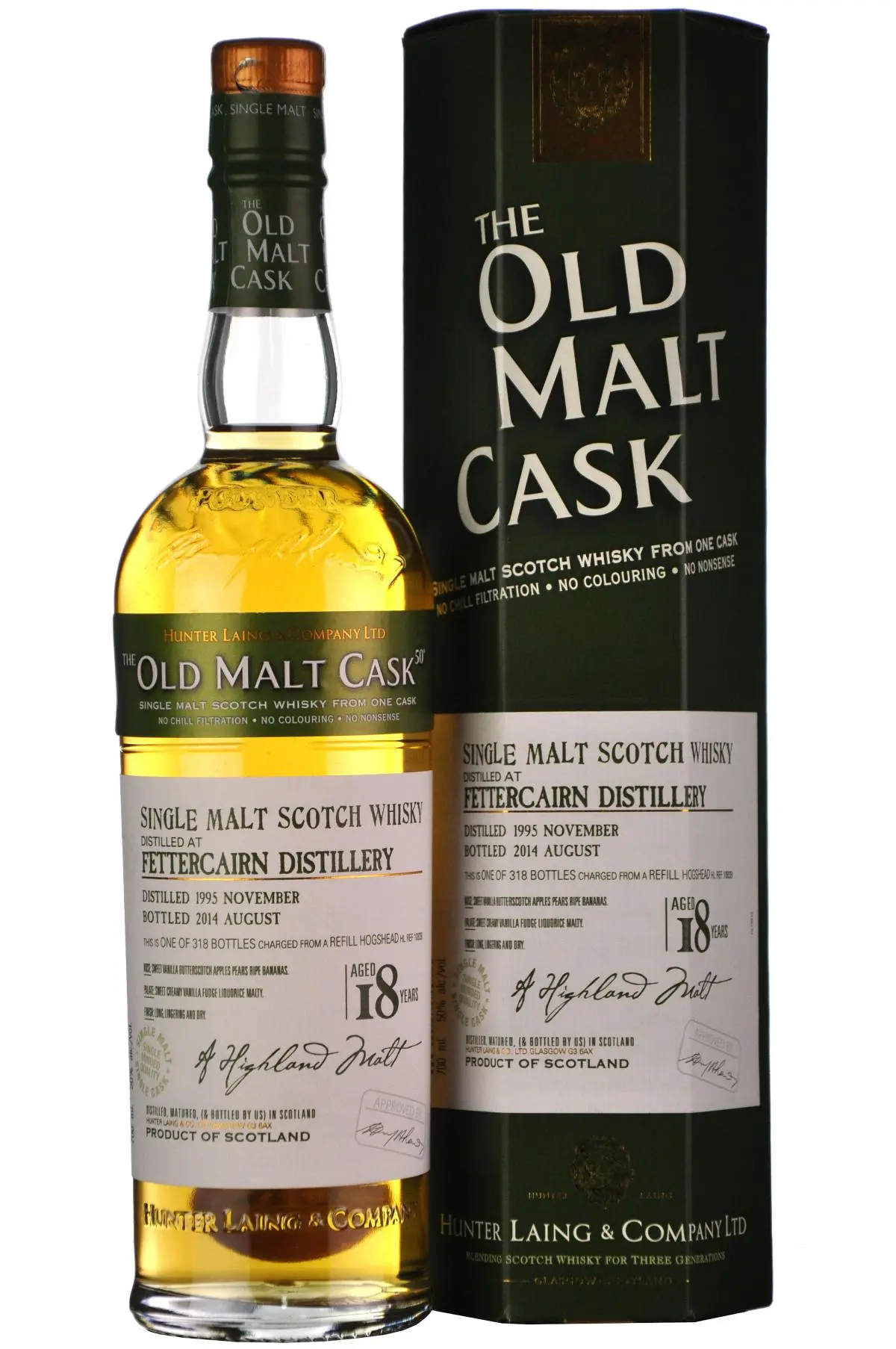 Fettercairn 1995-2014 | 18 Year Old | Old Malt Cask 10839 1