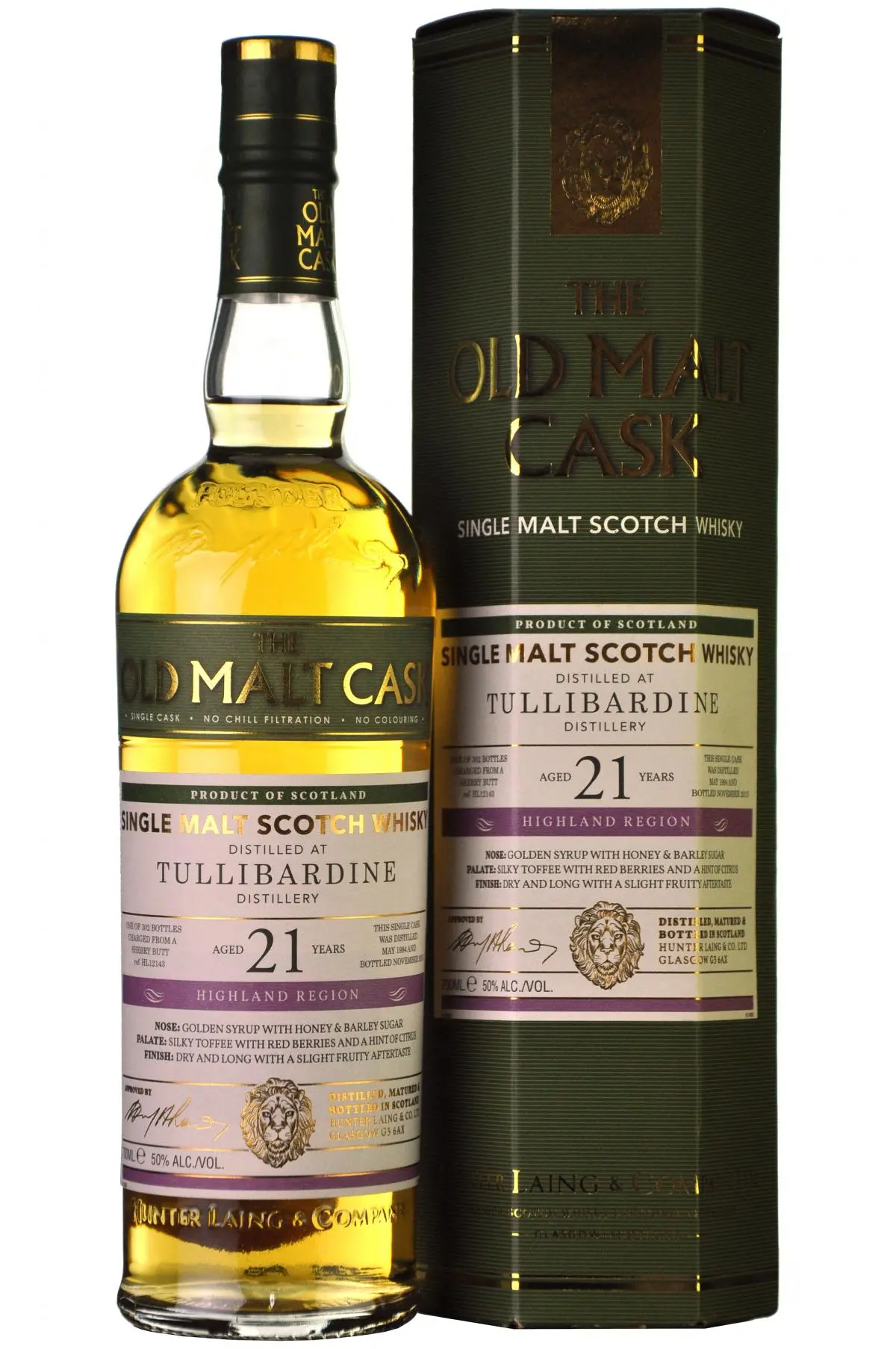 Tullibardine 1994-2015 | 21 Year Old | Old Malt Cask 12143 1