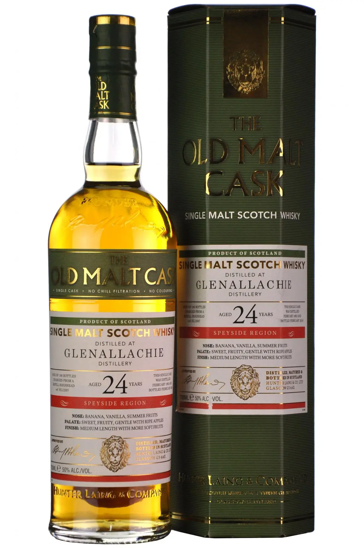 Glenallachie 1992-2016 | 24 Year Old | Old Malt Cask 12307 1