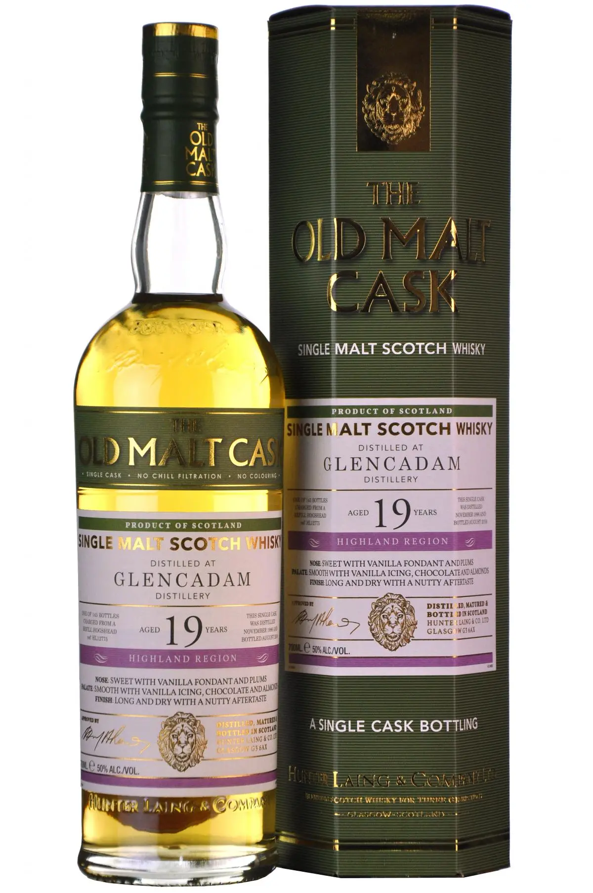 Glencadam 1996-2016 | 19 Year Old | Old Malt Cask 12775 1