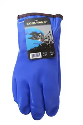 Glvs Pvc Blue Lined Xlarge (60/Cs) (491) 1