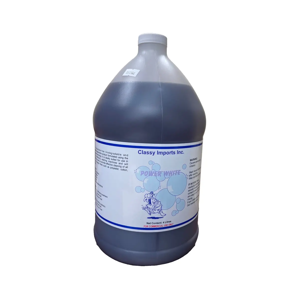 Supp Power White Liquid Laundry Detergent 4Lt (4) 1