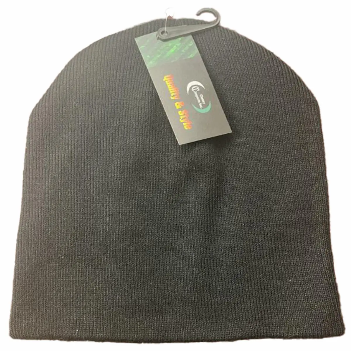Wntr Toque Plain Black 1