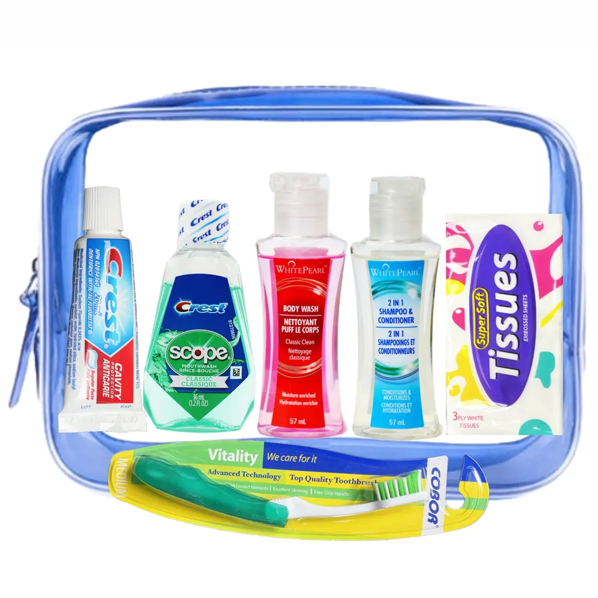 Hyg Kit Women's Med 6 Pc 1