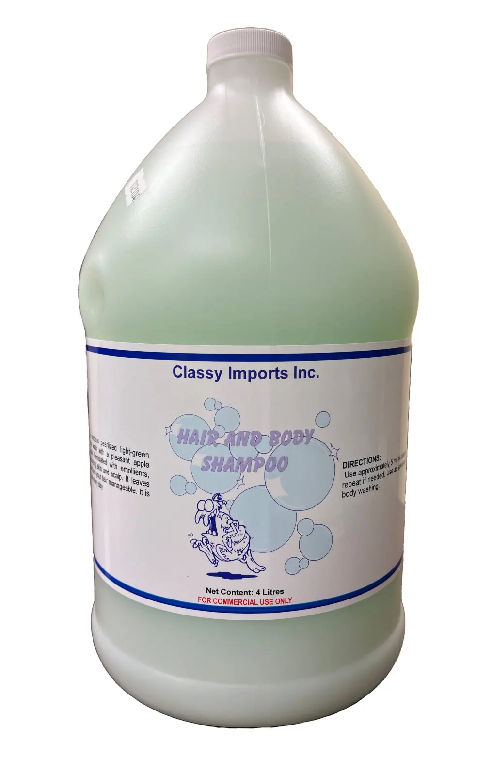 Supp Hair And Body Shampoo 4L (4/Cs)-New 1