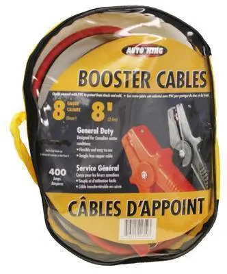 Tk Booster Cable 8 Ft 8 Gauge 1