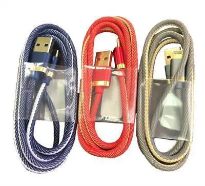 Acc Bulk Iphone 5 High Speed Usb Braided Cable 1