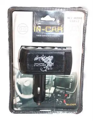 Acc Classy Usb Dual Socket Car Charger (Wf-0302) 1