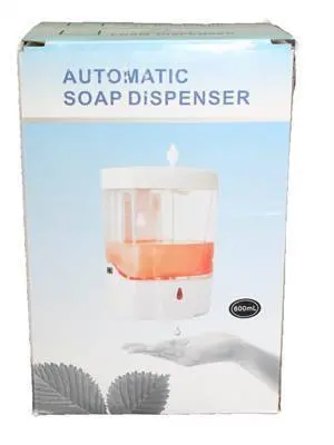 Disp Hand Soap 600Ml Liquid Automatic White 1