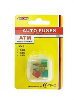 Classy Ak C-574 Atm-10,15,20,25,30 Mini Fuses Asst 1