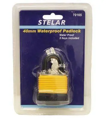 Sl 40Mm Waterproof Padlock 1