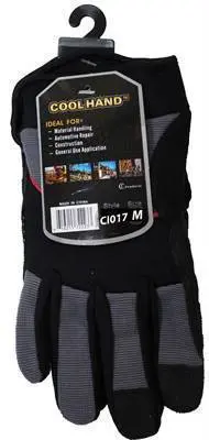 Glvs (F/S) M/P W/Silicon Grip Med (120) (Ci017) 1