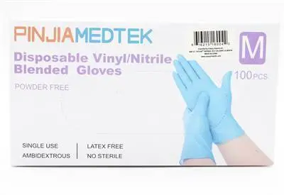 Supp Disp Glvs Medtek Vinyl/Nitrile Blend Sm 100/Box (10) 1