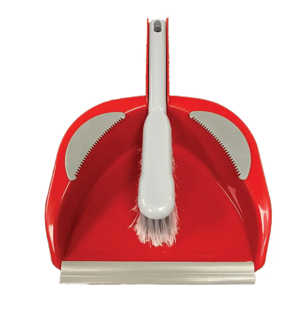 Supp Dust Pan And Brush Mini - Red 1