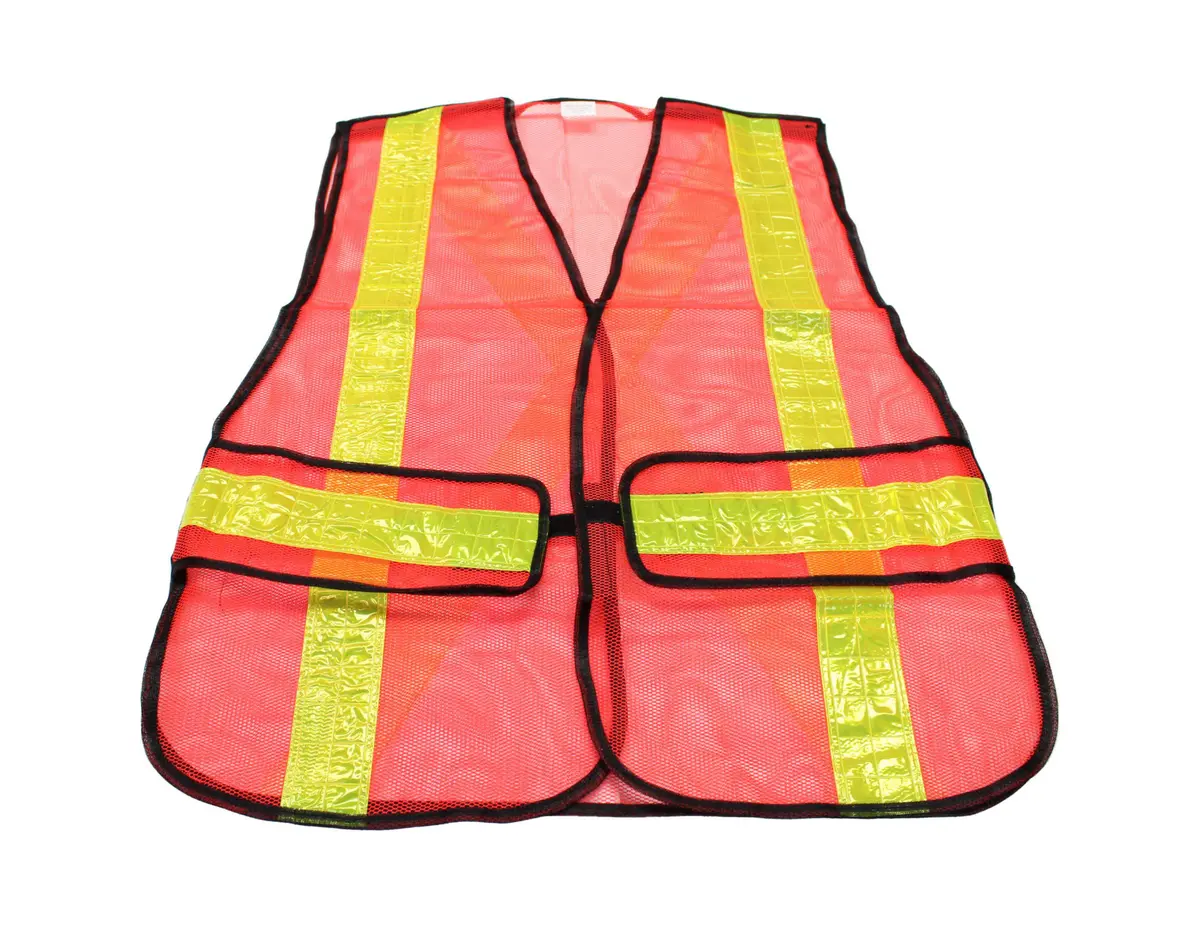 Safety Vest Flo. Orange/Yellow Size Xl 1
